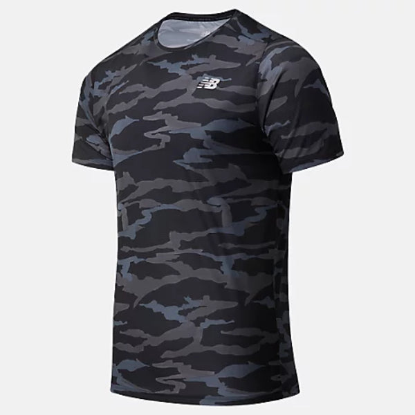 Mens Printed Accelerate Short Sleeve T-Shirt