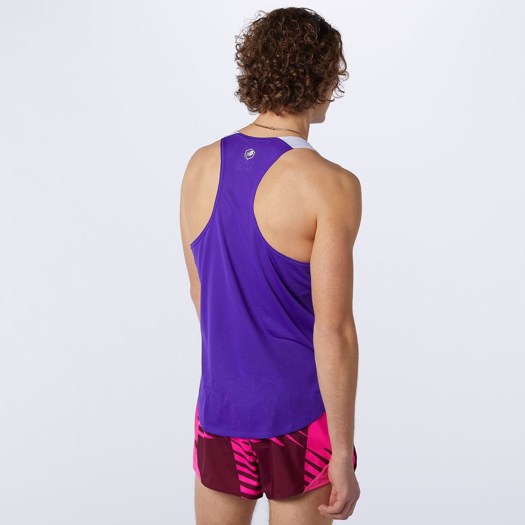 Mens Fast Flight Printed Singlet