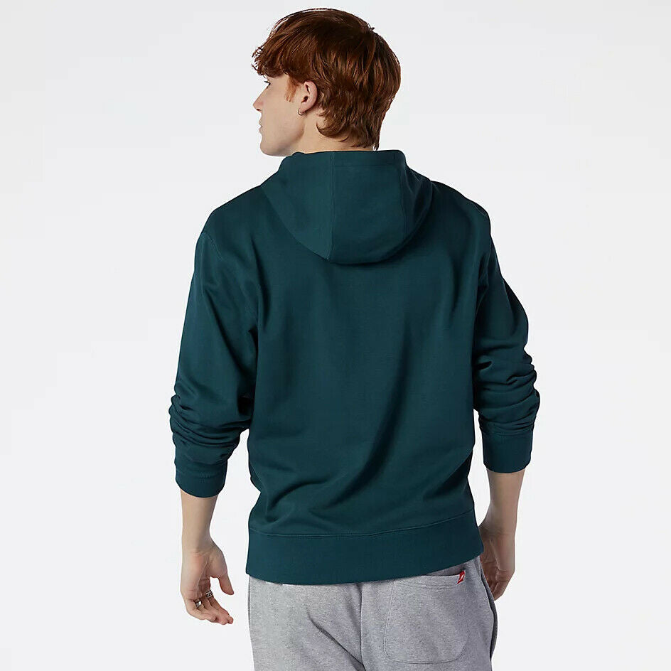Mens Essentials Embroidered Pullover Hoodie