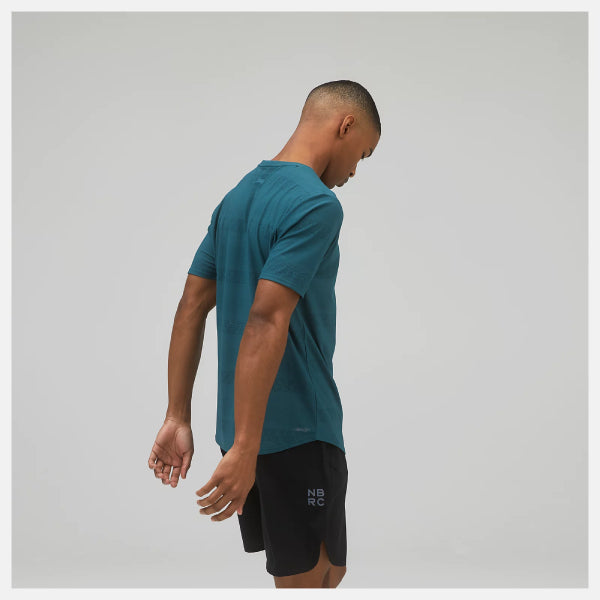 Mens Q Speed Jacquard Short Sleeve T-Shirt