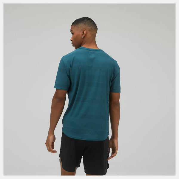 Mens Q Speed Jacquard Short Sleeve T-Shirt