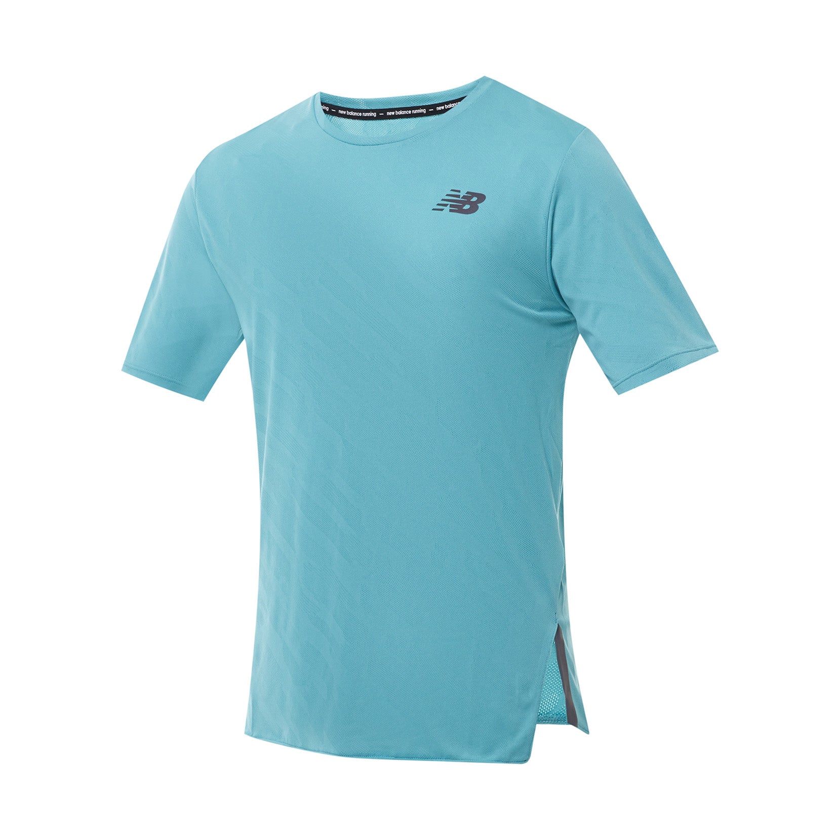 Mens Q-Speed Jacquard Short Sleeve T-Shirt