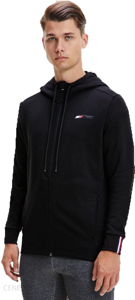 Mens Logo Fleece Hooded Full Zip Jacket