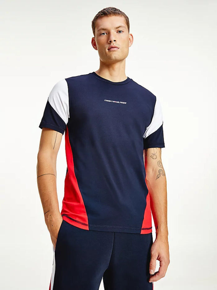 Mens Blocked Seasonal Short Sleeve T-Shirt