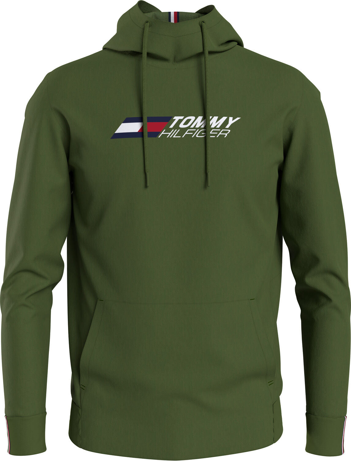 Mens Logo Fleece Pullover Hoodie