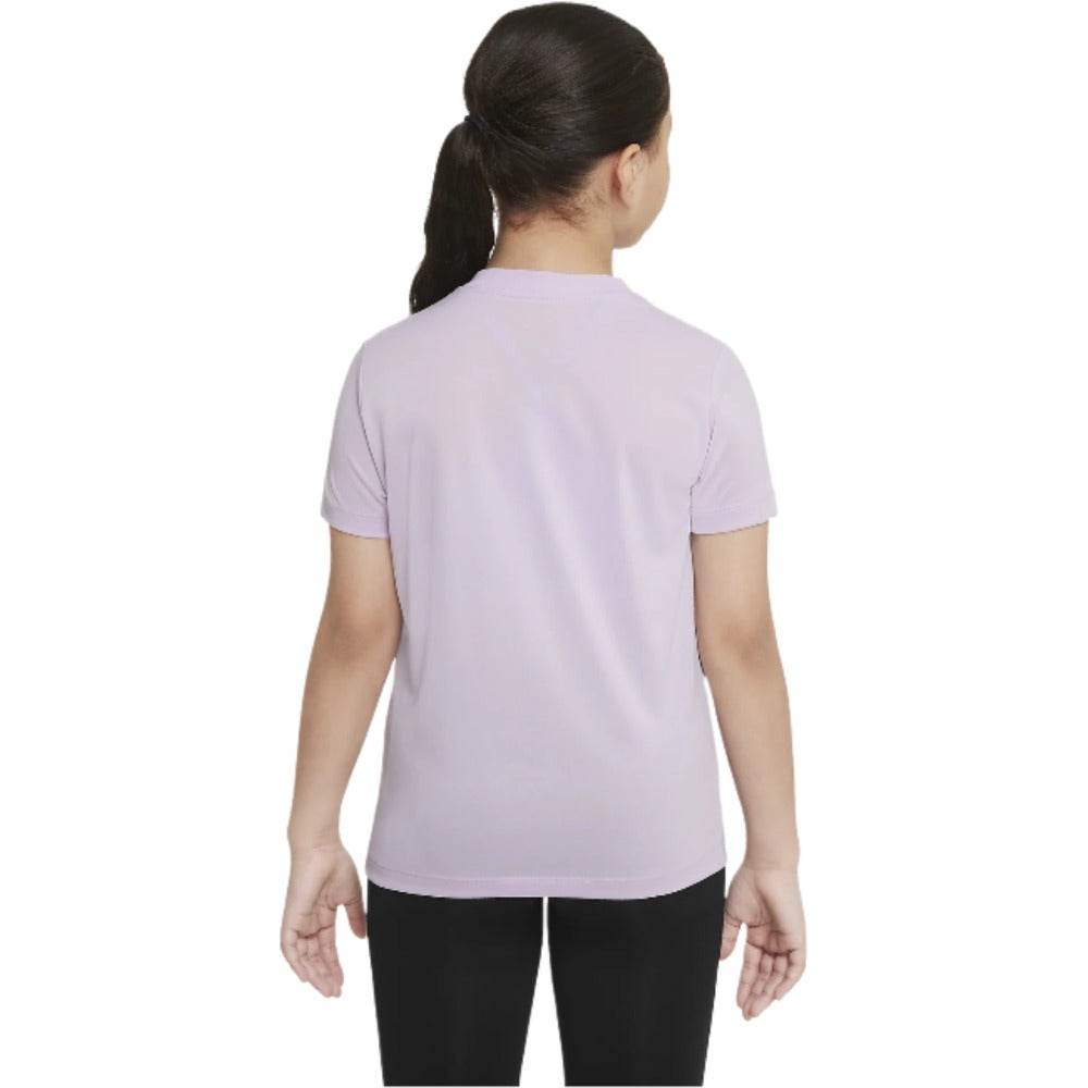 Girls Graphic V-Neck Short Sleeve T-Shirt