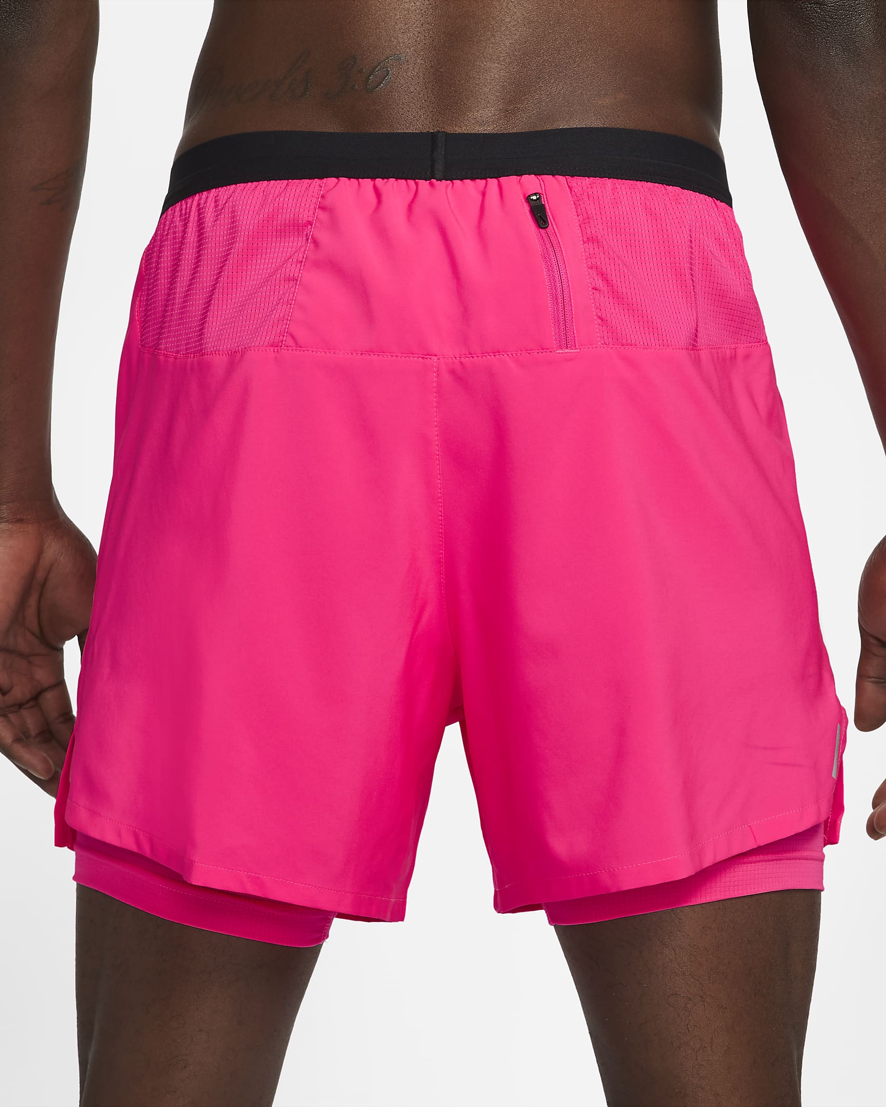 Mens Dri-Fit Flex Stride 5 Inch 2 In 1 Short