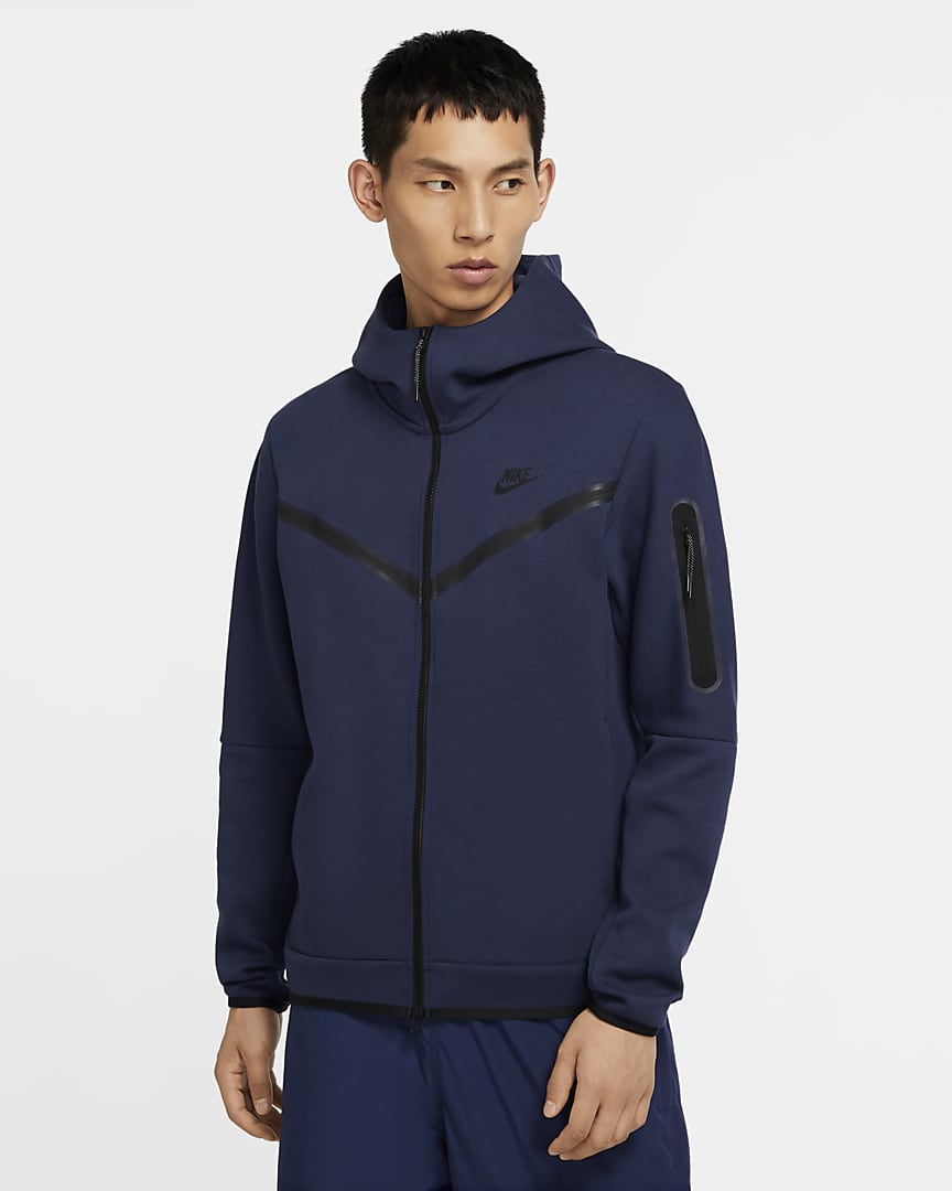 Mens Sportswear Tech Fleece Hooded Full Zip Jacket