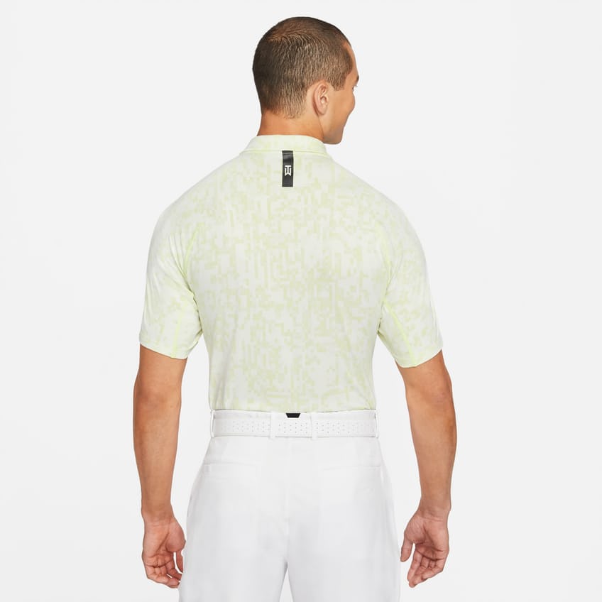 Mens Tiger Woods Dri-Fit Advantage Novelty Golf Polo Shirt