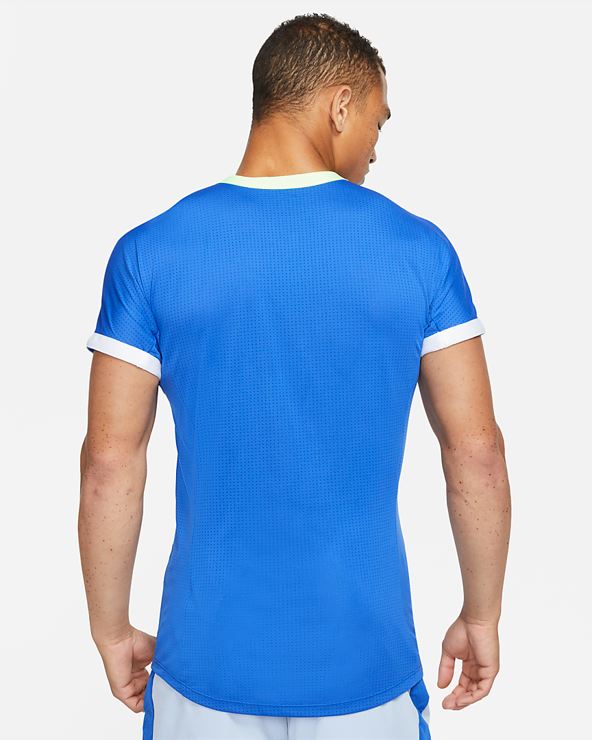 Mens Rafa Dri-Fit Advantage Tennis Short Sleeve T-Shirt