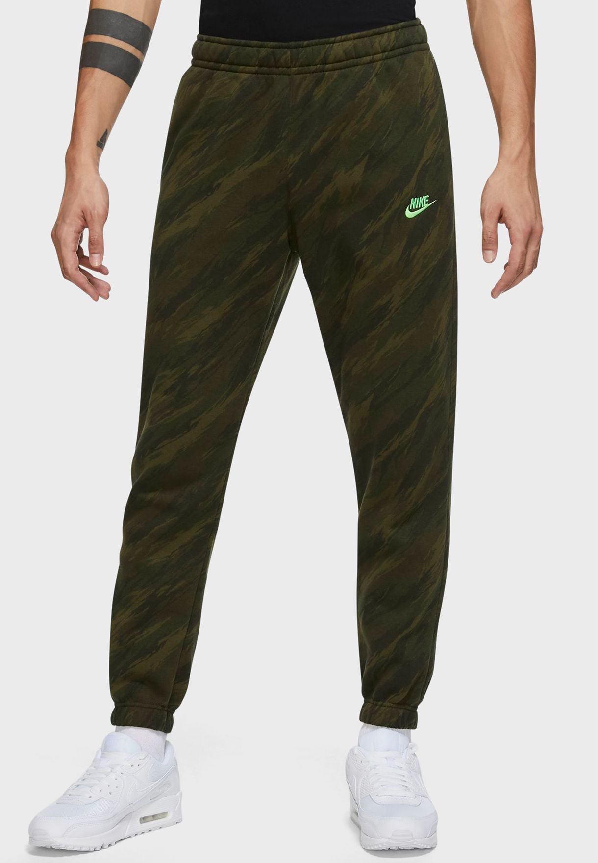 Mens Sportswear Fleece Printed Pant