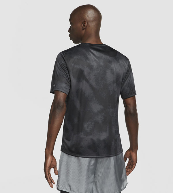 Mens Dri-Fit Wild Run Miler Short Sleeve T-Shirt