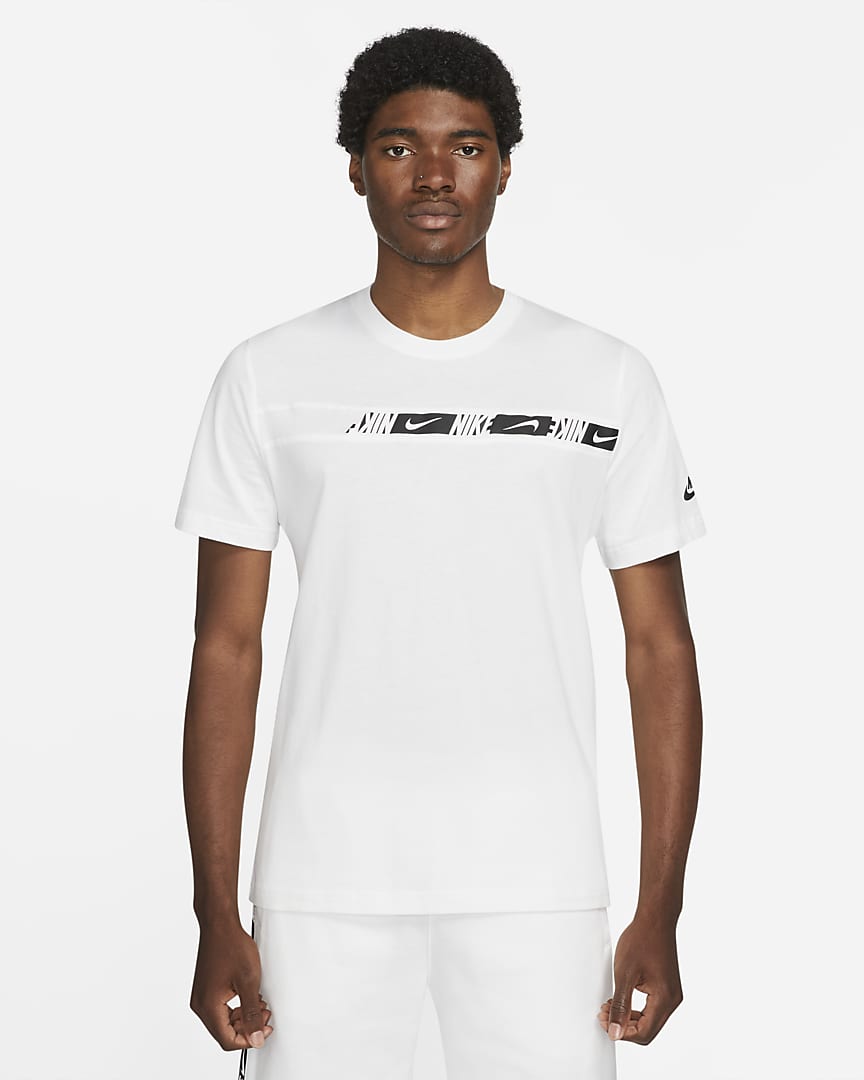 Mens Sportswear Repeat Pack Short Sleeve T-Shirt