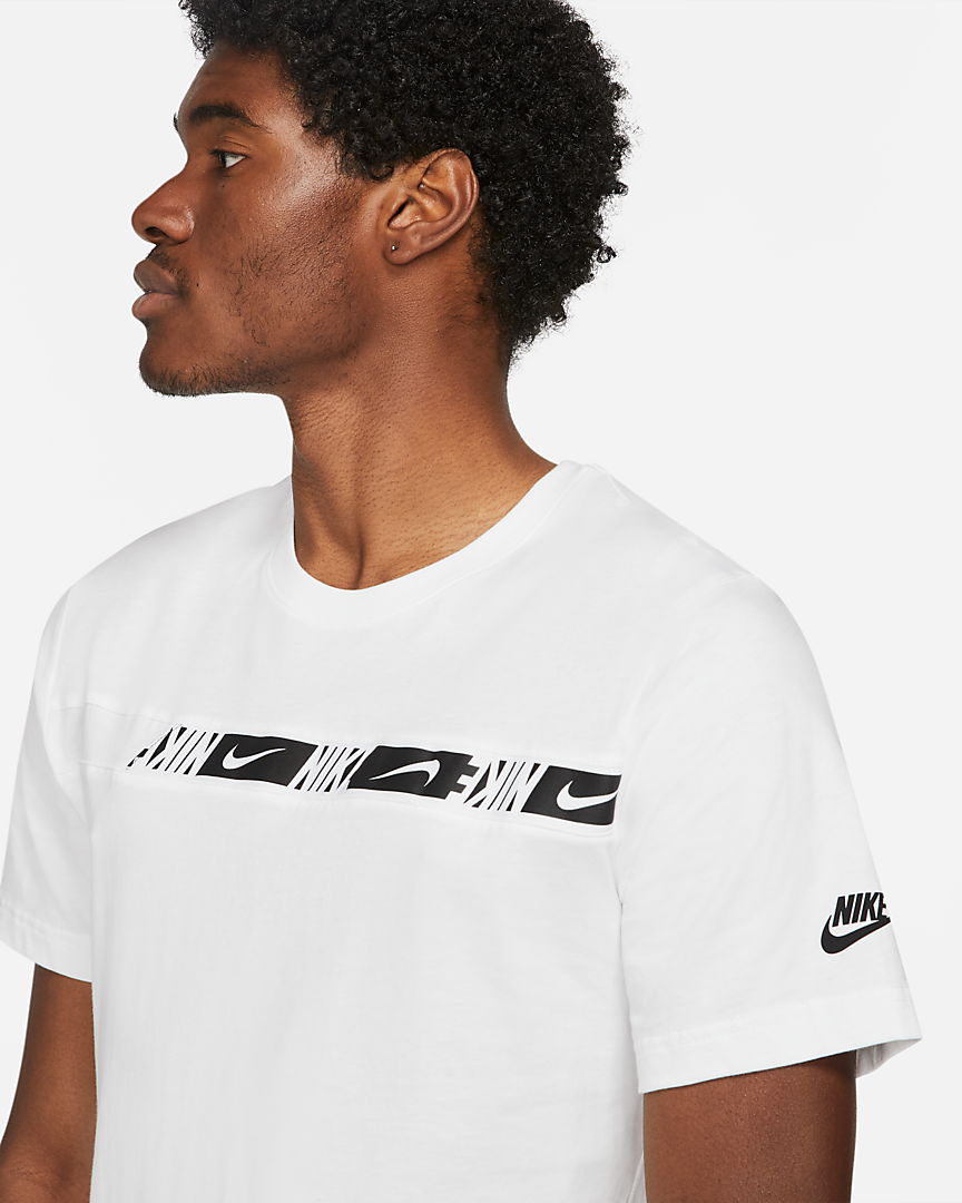 Mens Sportswear Repeat Pack Short Sleeve T-Shirt