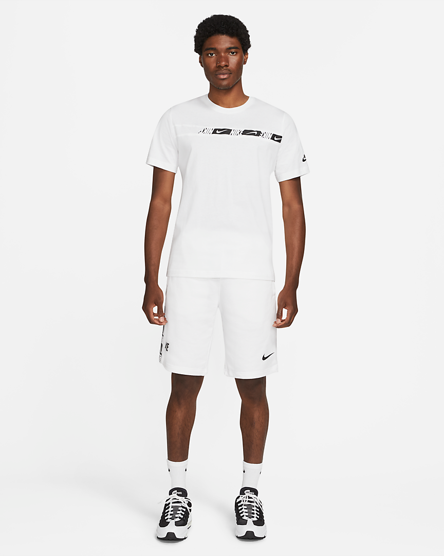 Mens Sportswear Repeat Pack Short Sleeve T-Shirt