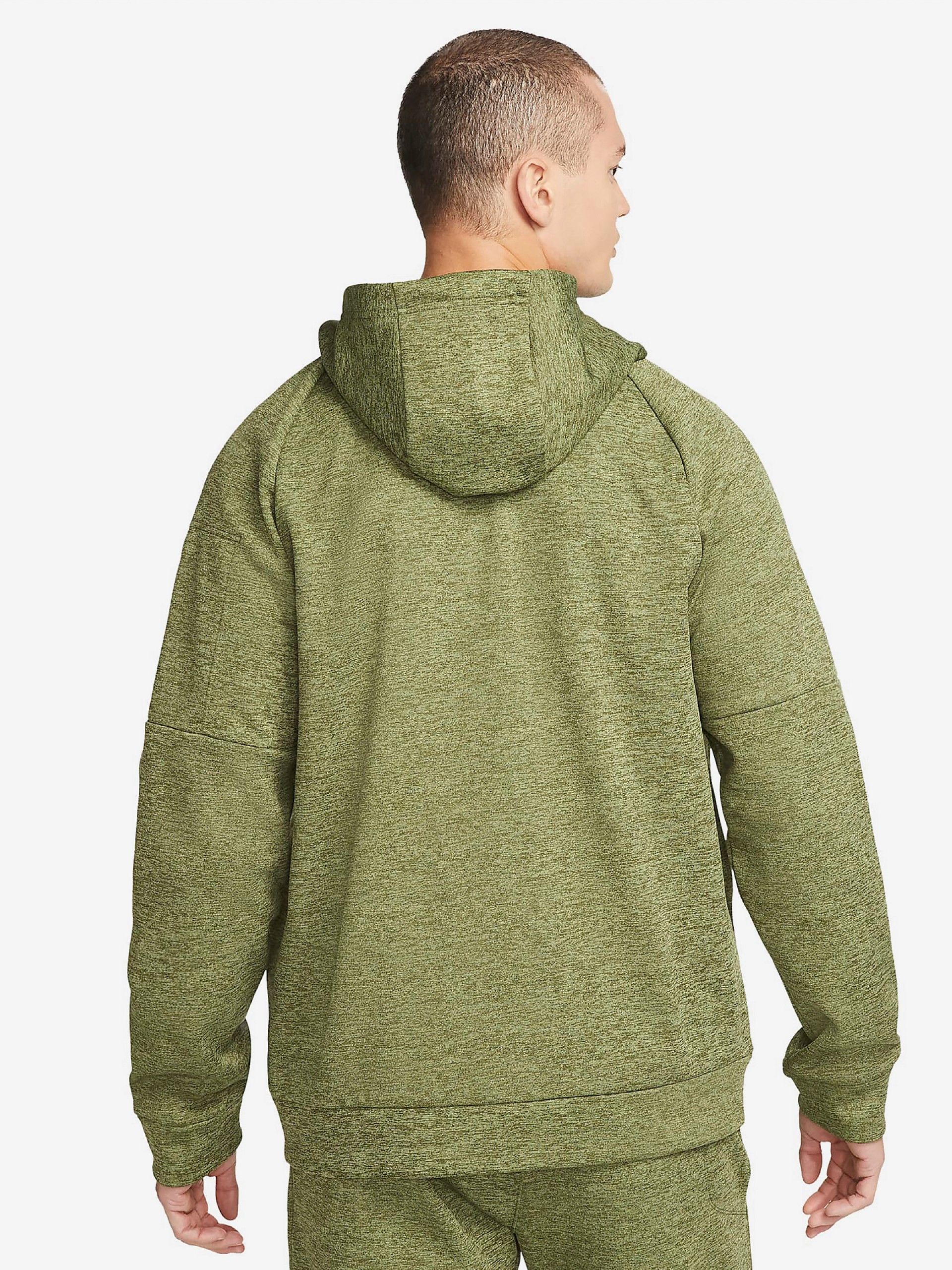 Mens Tech Fit  Hooded Full Zip Jacket