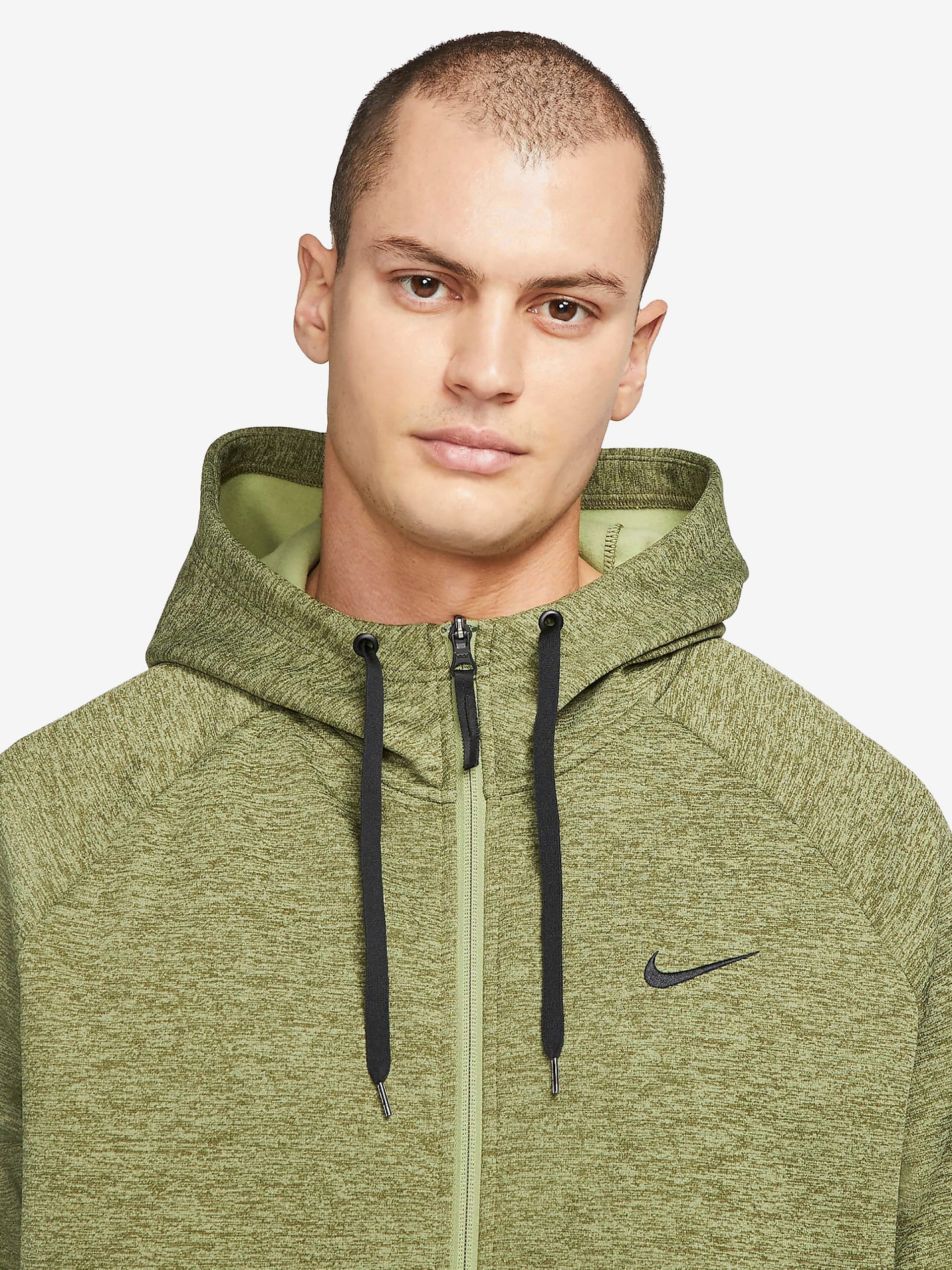 Mens Tech Fit  Hooded Full Zip Jacket