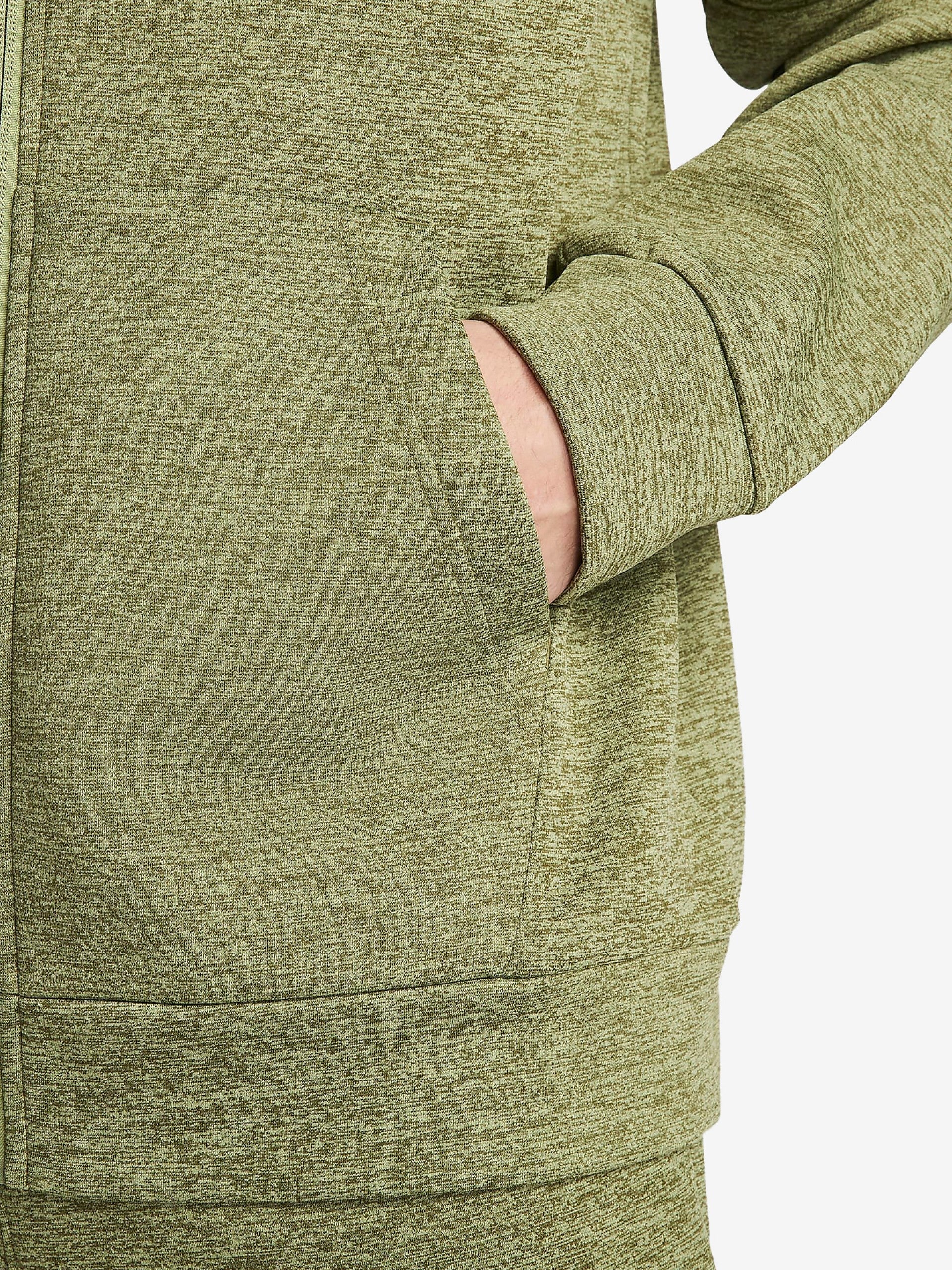 Mens Tech Fit  Hooded Full Zip Jacket