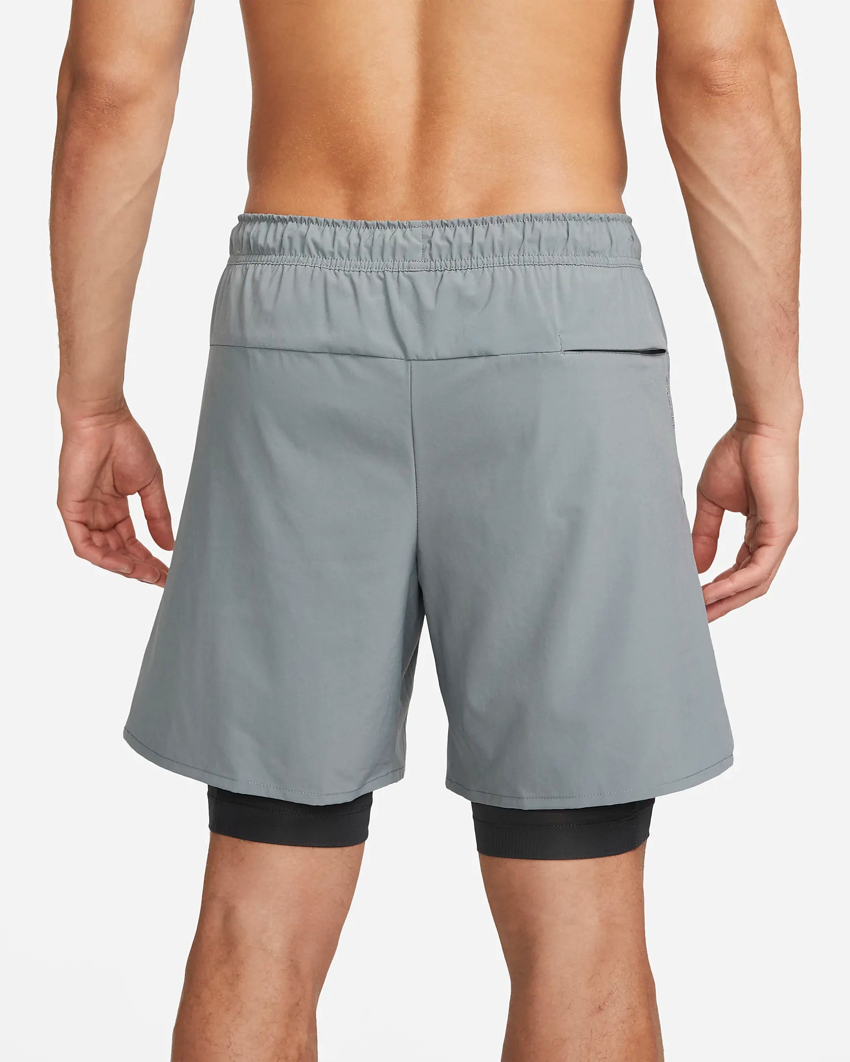 Mens Dri-Fit Unlimited Woven 2 In 1 7 Inch Short