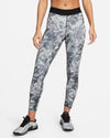 Womens Pro Dri Fit Mid Rise All Over Print 7/8 Tight
