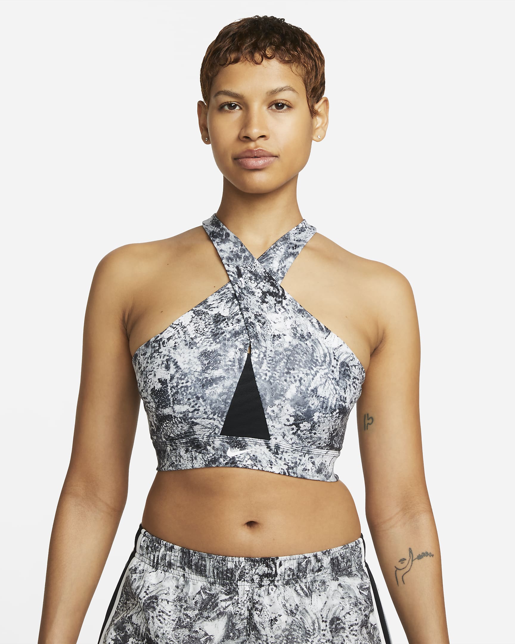 Womens Dri-Fit Swoosh Medium Impact Sports Bra