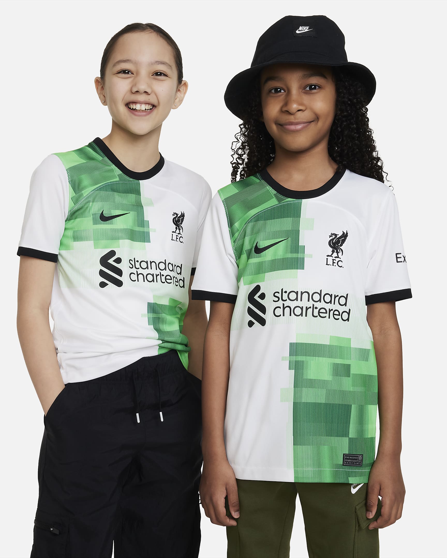 Boys Liverpool FC Stadium Away Replica Jersey 23/24
