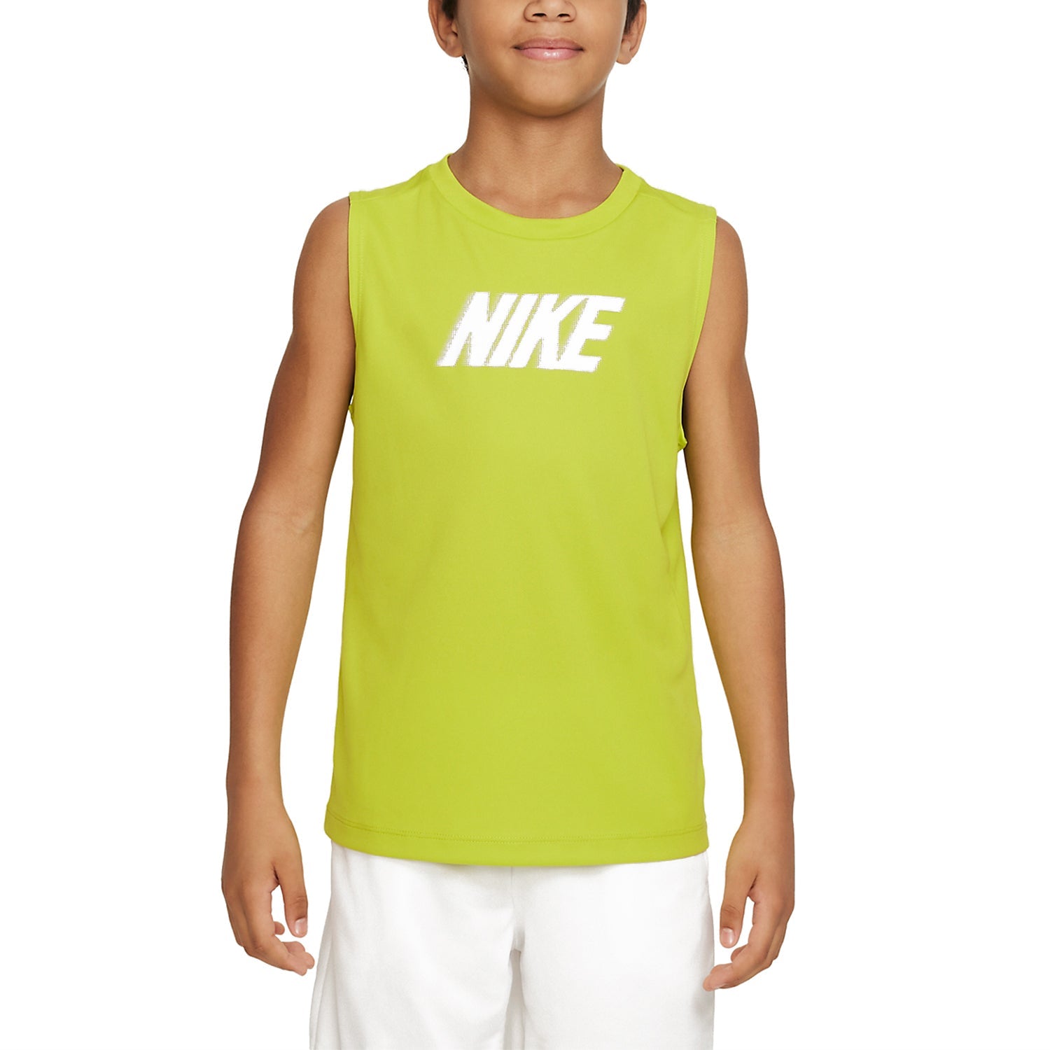 Boys Performance Dri-Fit Logo Muscle Tank