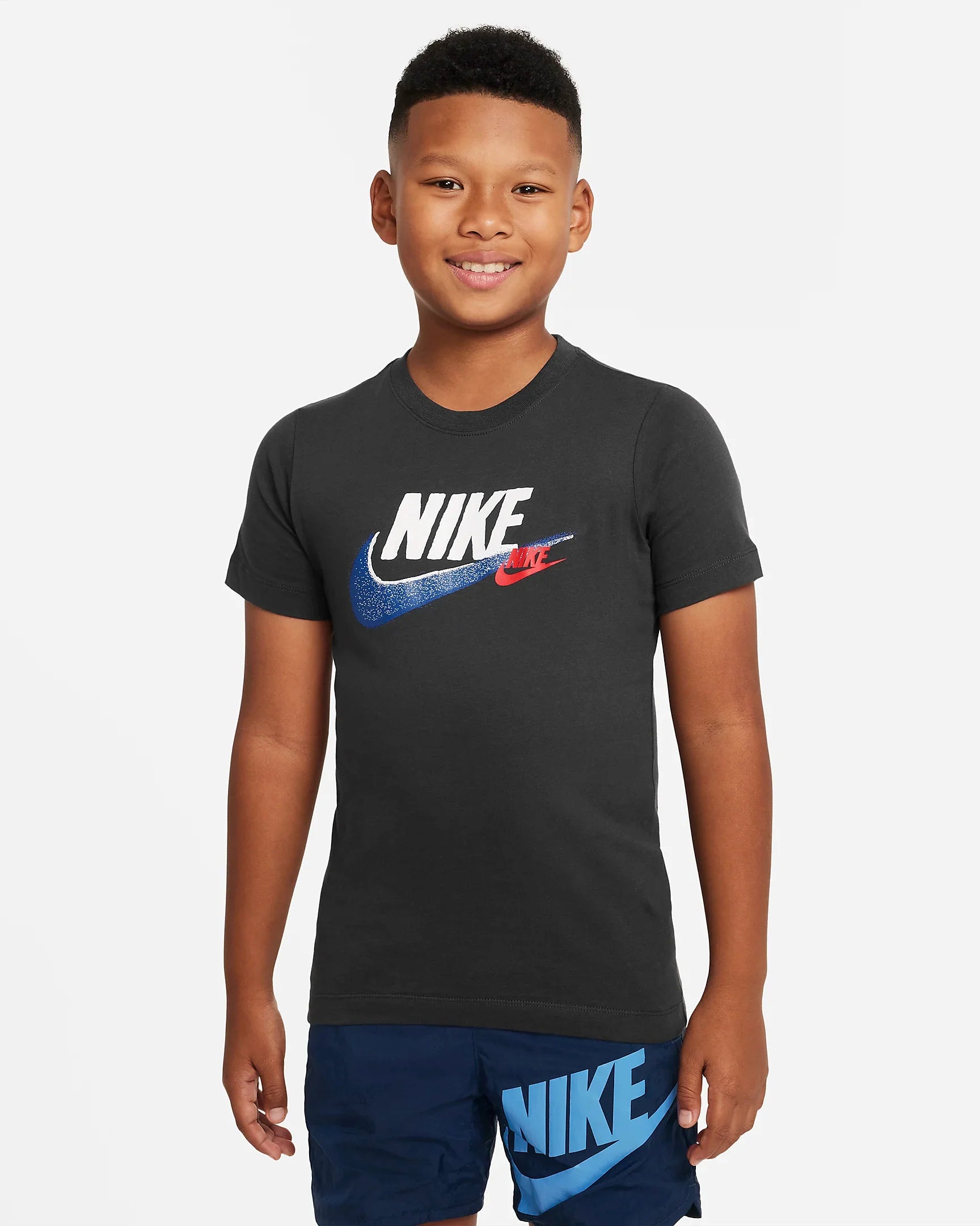 Boys Graphic Logo Short Sleeve T-Shirt
