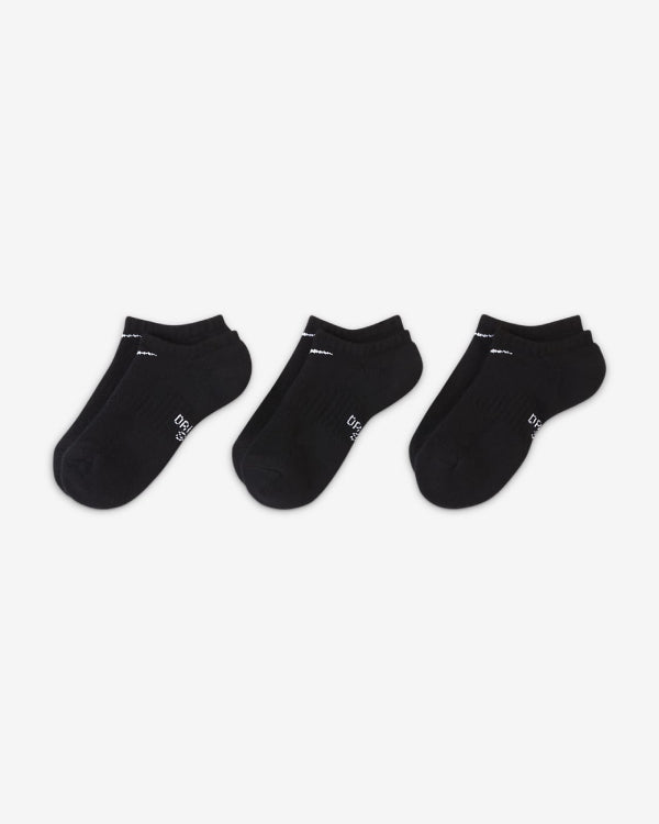 Youth 2 Pack Performance Cushioned No Show Socks