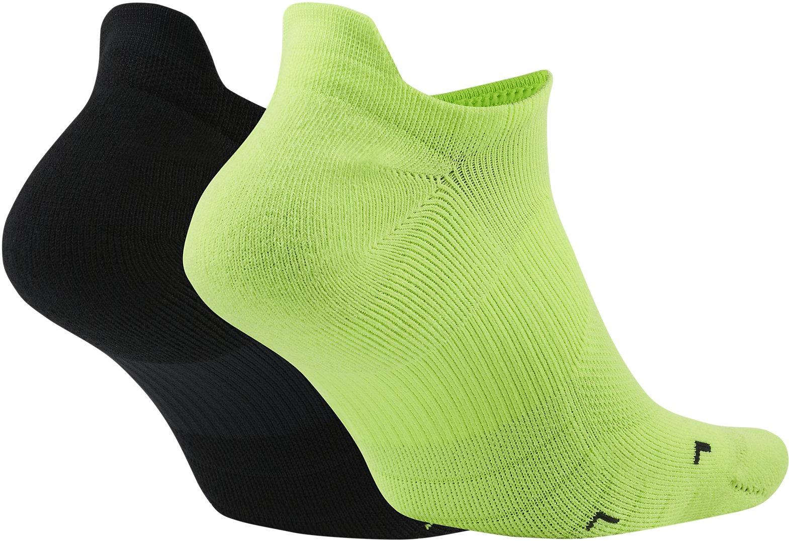 2 Pack Multiplier No-Show Running Socks