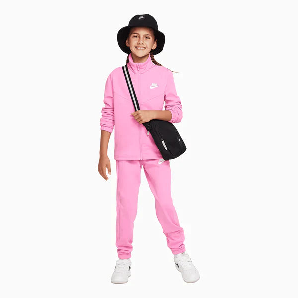 Girls Logo Full Zip Cuff Tracksuit