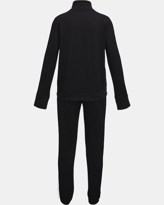 Girls Knitted Training Full Zip Cuff Tracksuit