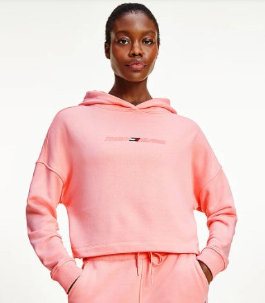 Womens Flag Logo Pullover Hoodie