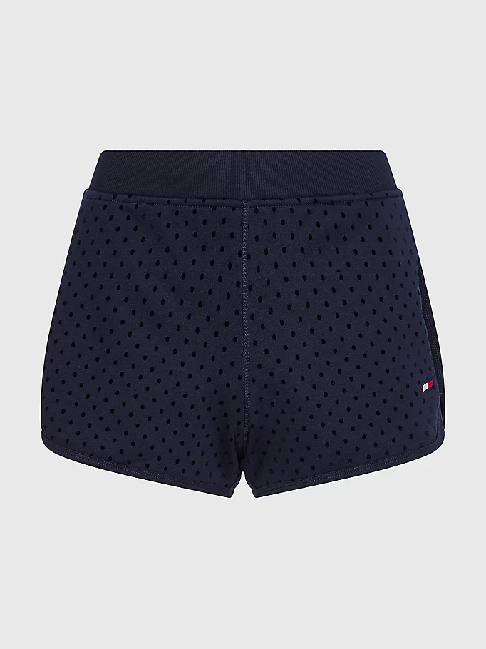Womens Terry Printed Shorts