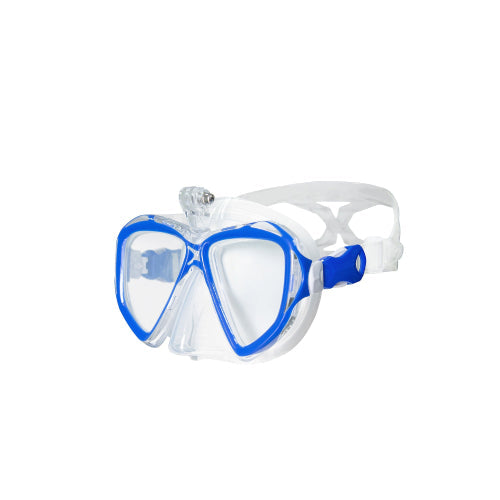 Dual Lenses Mask and Snorkel Diving Set