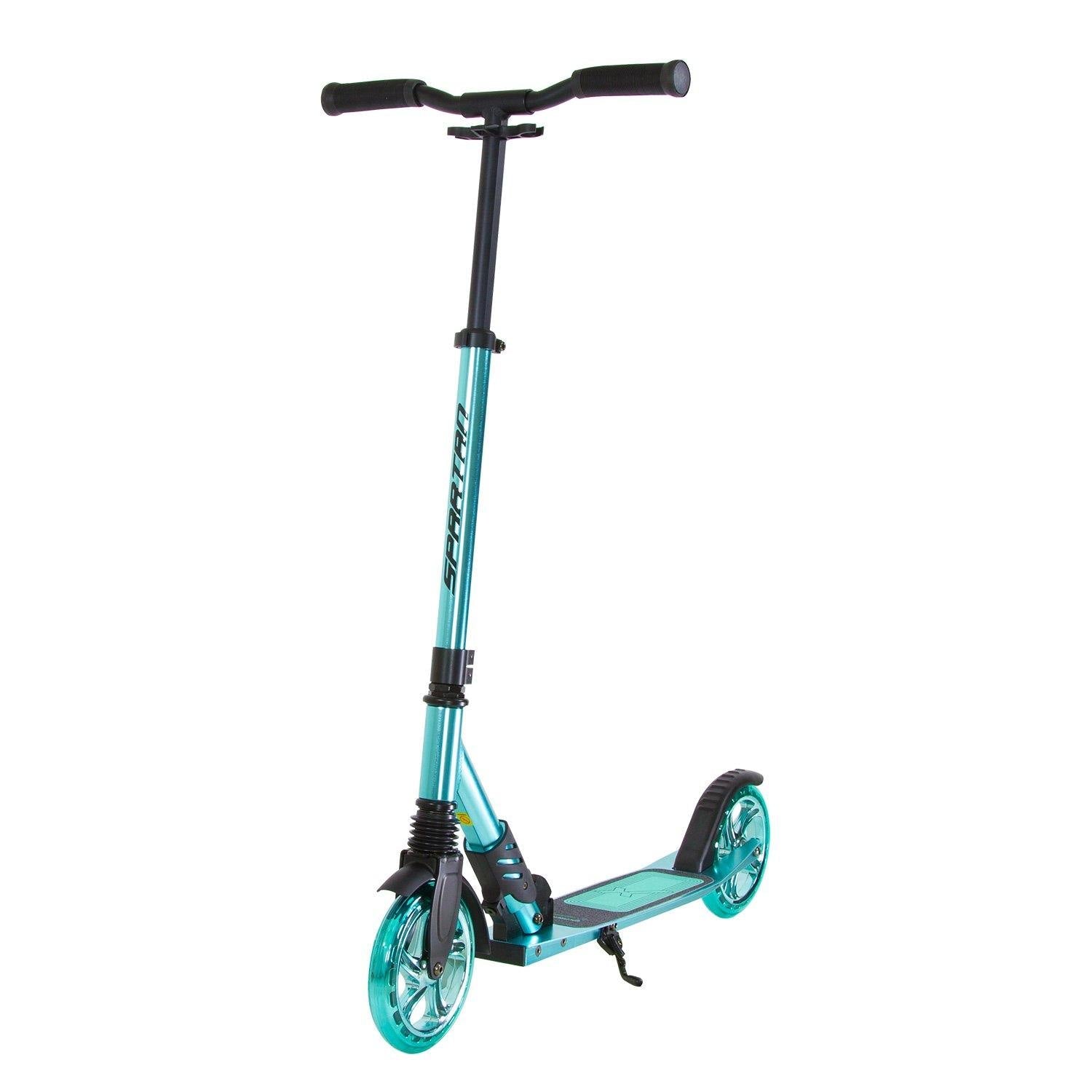 Spartan Extreme 180mm Folding Scooter Mint Blue - Gosportcom