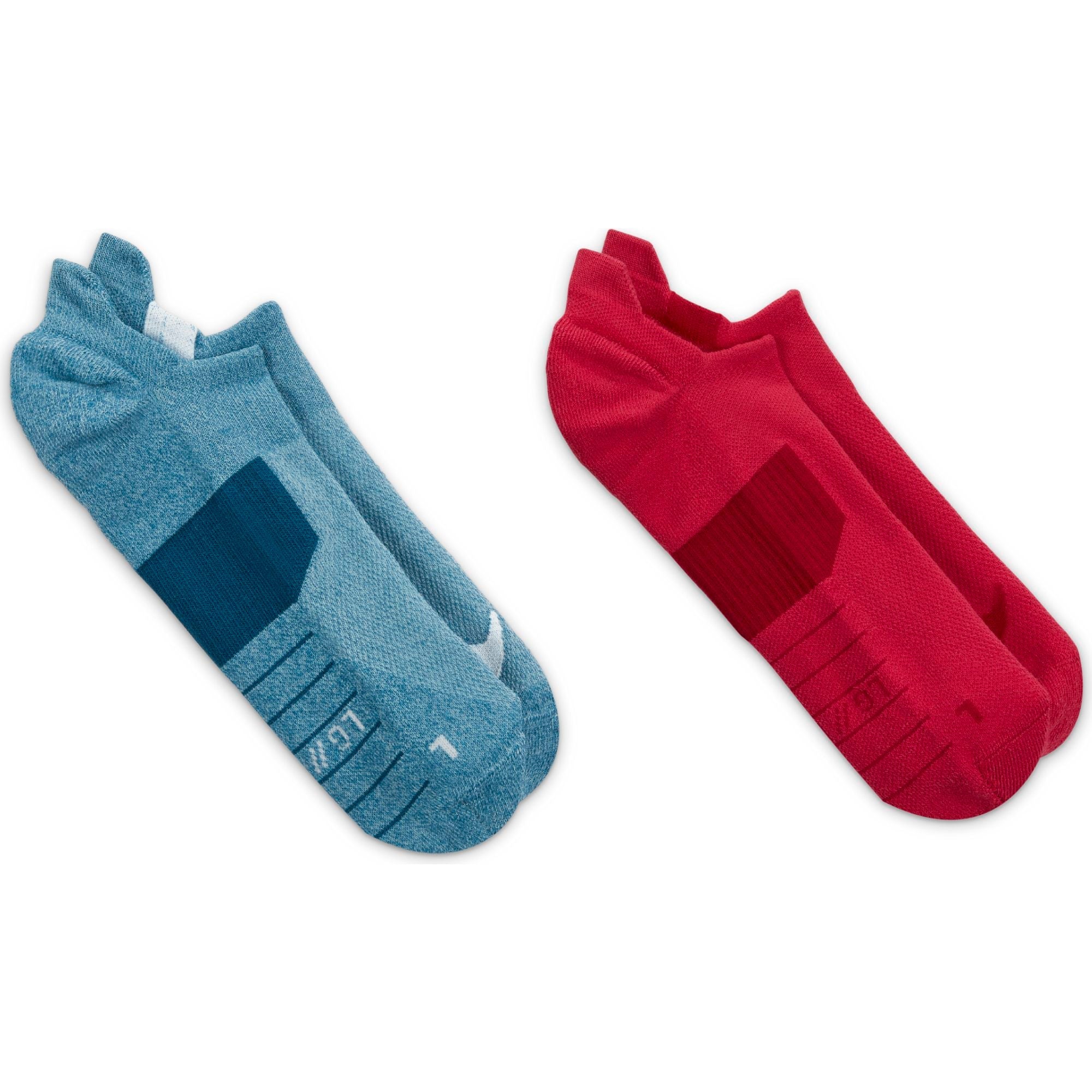 2 Pack Multiplier No-Show Running Socks