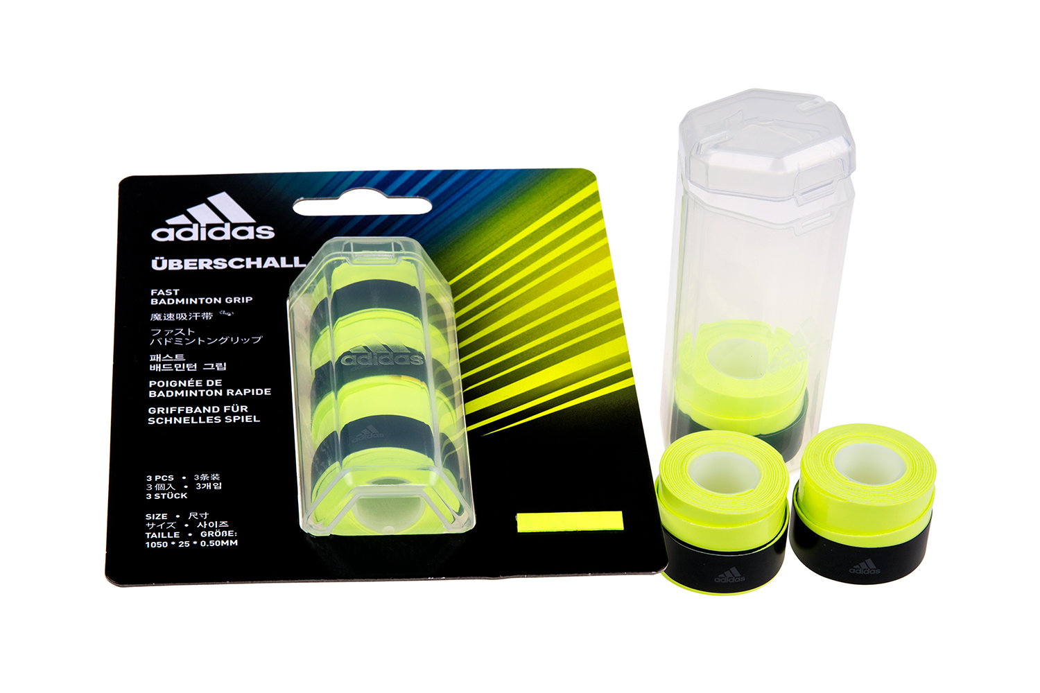 Uberschall Badminton Overgrip 3 Pieces