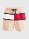 Mens Hilfiger Flag Mid Length Swim Shorts