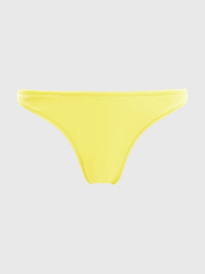 Womens High Rise Cheeky Bikini Bottom