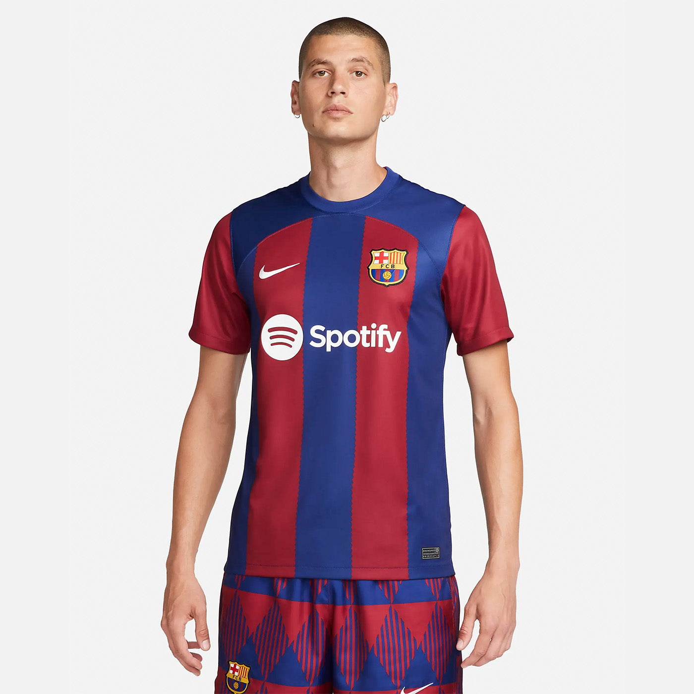 Mens FC Barcelona Stadium Home Replica Jersey 23/24
