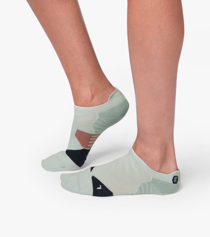 Womens Performance Running No Show Socks