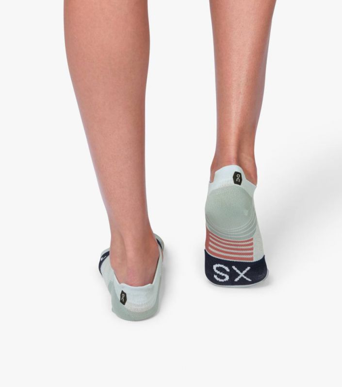 Womens Performance Running No Show Socks