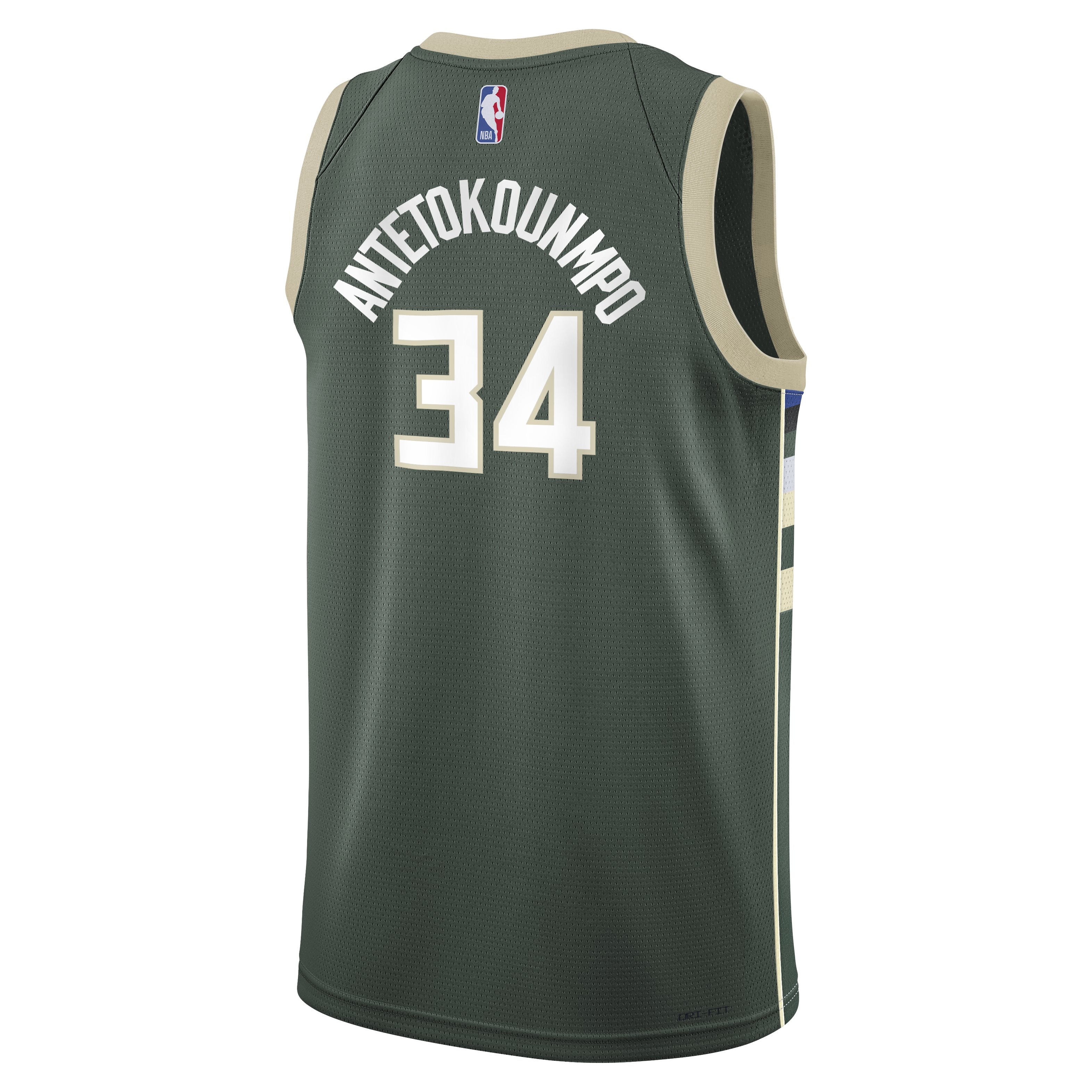 Boys Milwaukee Bucks Giannis Icon Swingman Replica Jersey