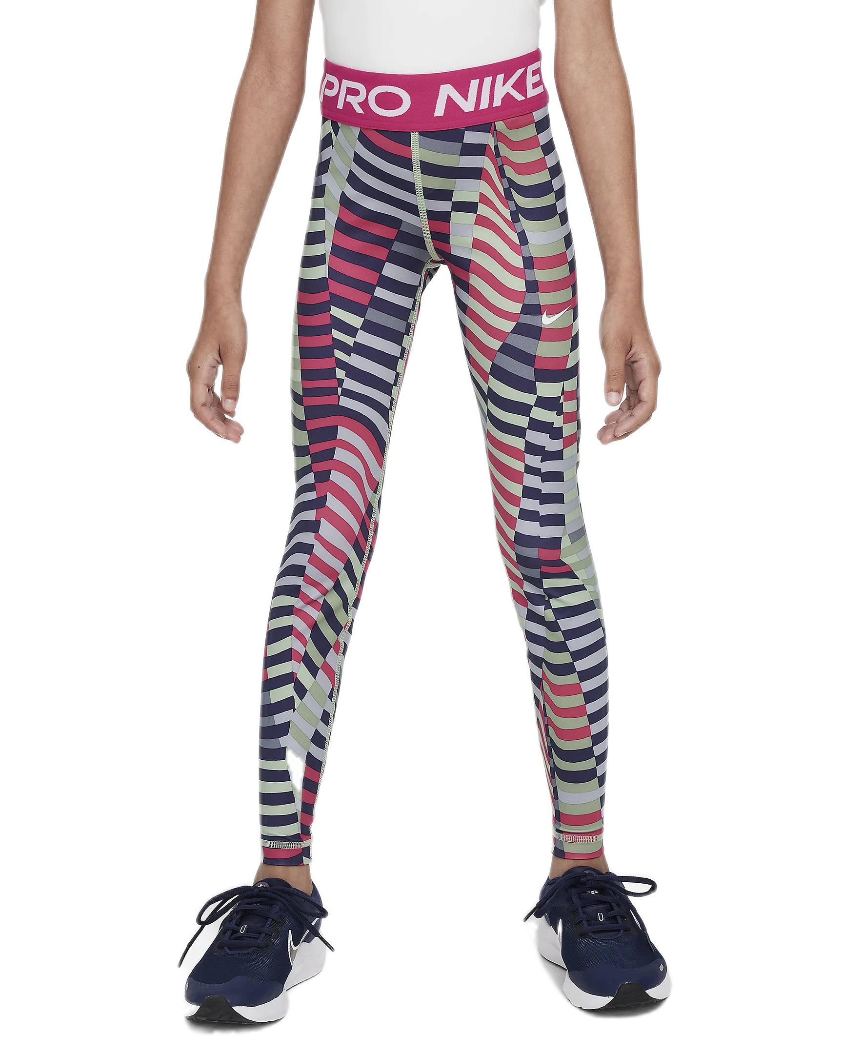 Girls Performance Dri-Fit Pro All Over Print Tight