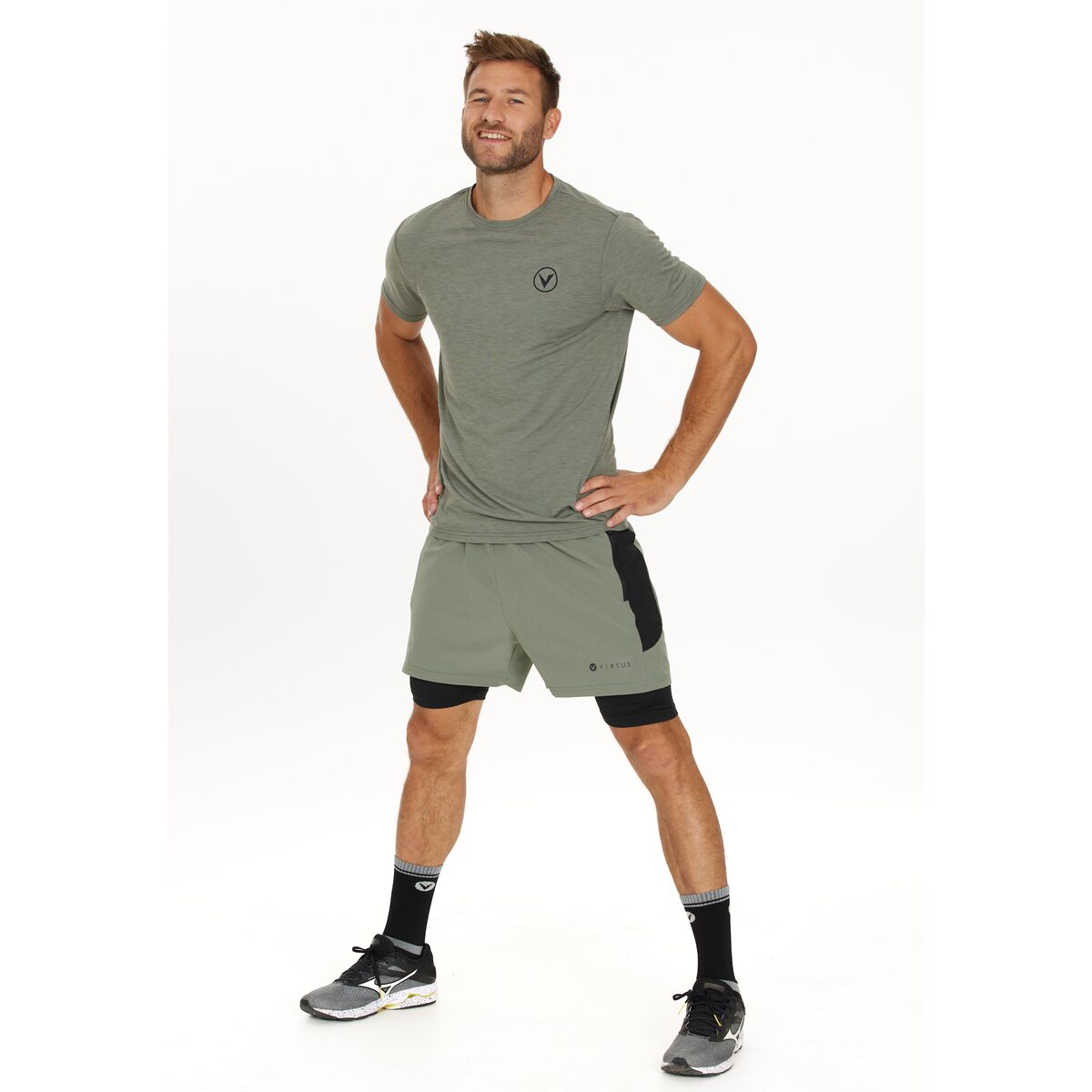 Mens Dylan 2 Inch 1 Stretch Short