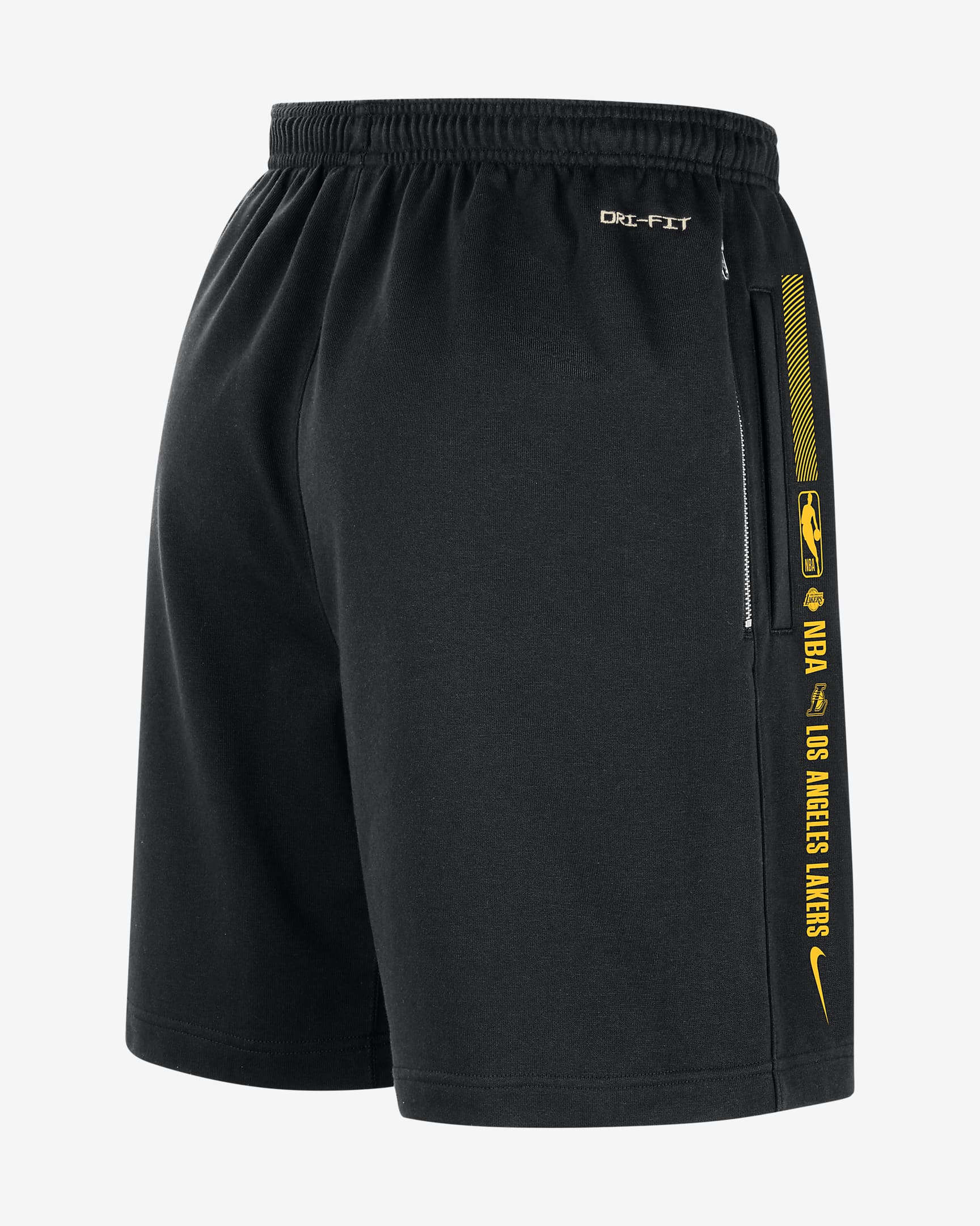 Mens Los Angeles Lakers Standard Issue Fleece Shorts