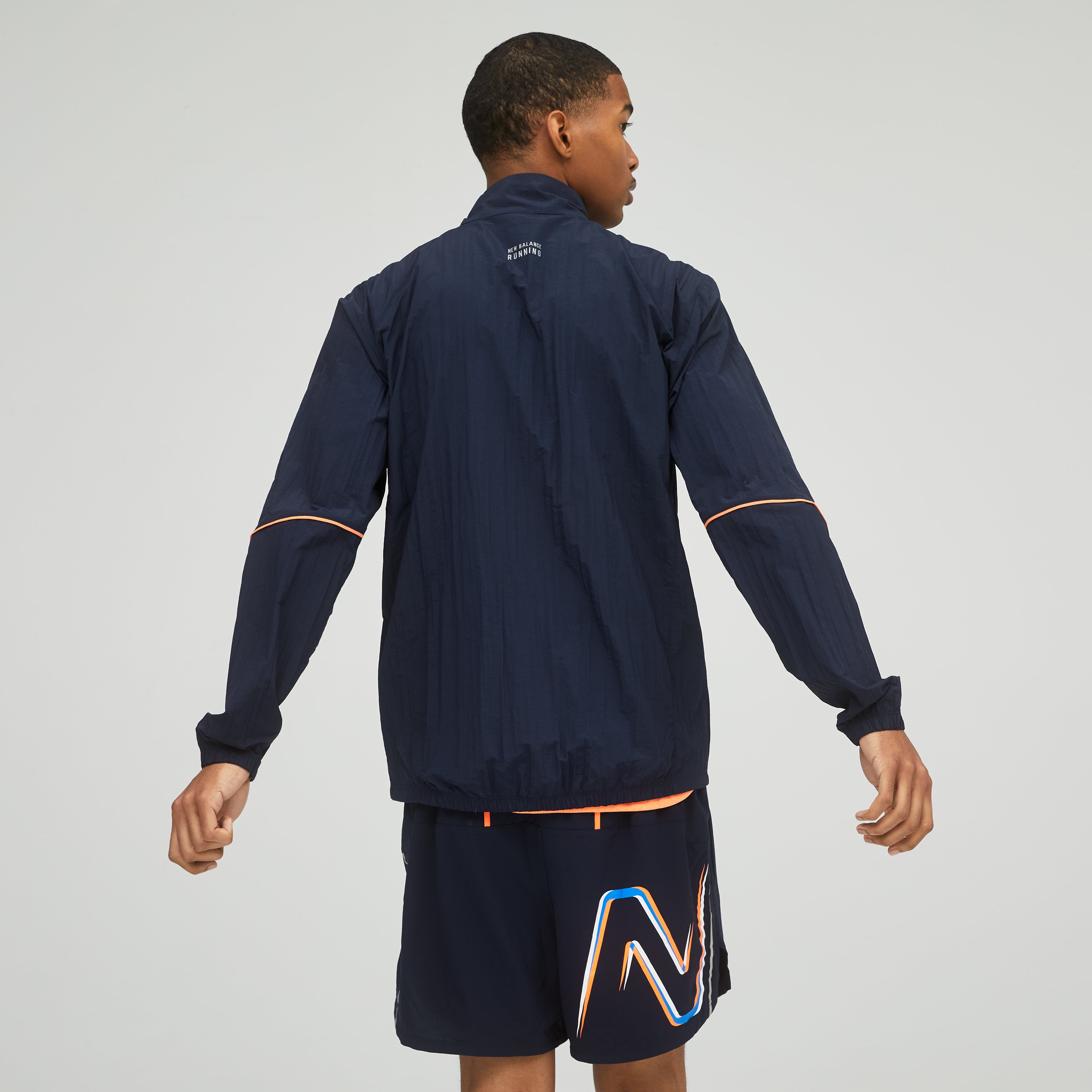 Mens Graphic  Impact Run Jacket