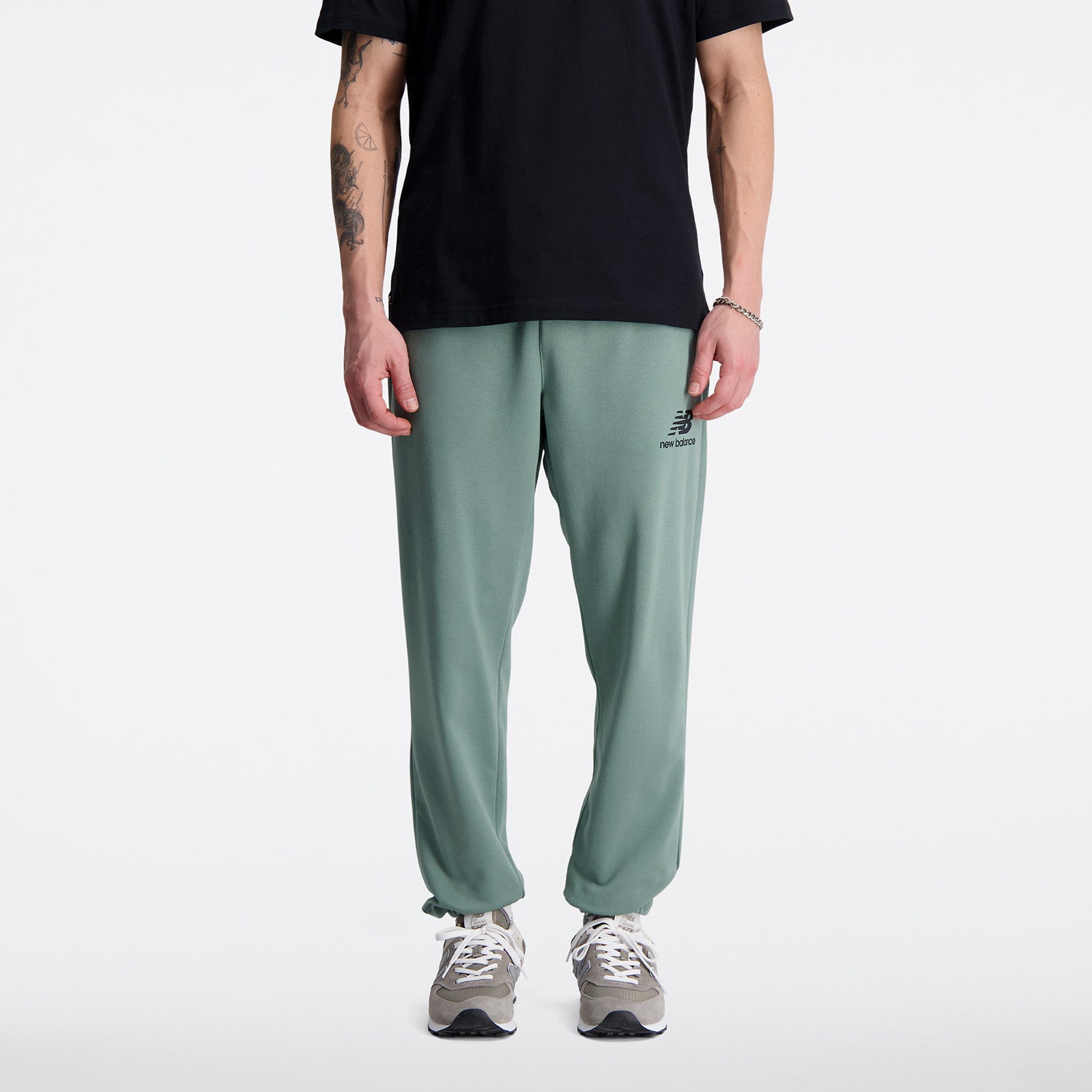 Mens Essentials Stacked Slim Pant