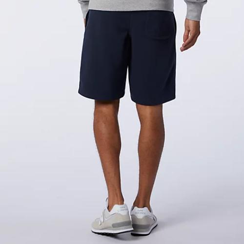 Mens Essentials Stacked Logo Short